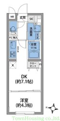 ラヴィエール戸越公園の物件間取画像